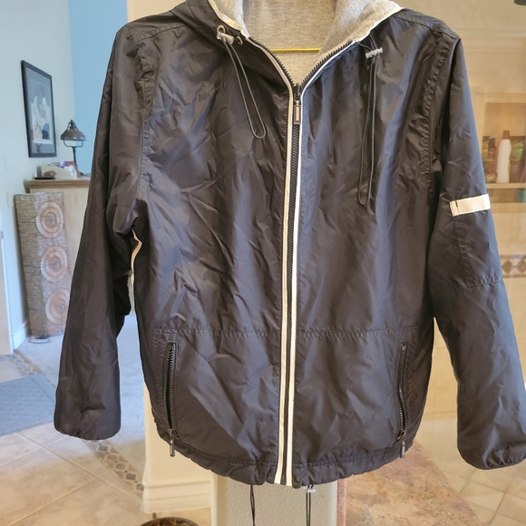 Reversible hoodie rain proof jacket.. - Picture 1 of 9